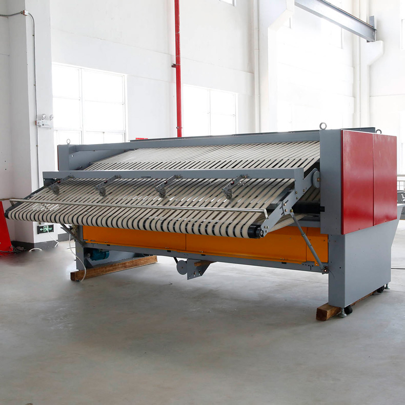 
		旅馆洗衣房布草折叠机怎样装置？？？
		