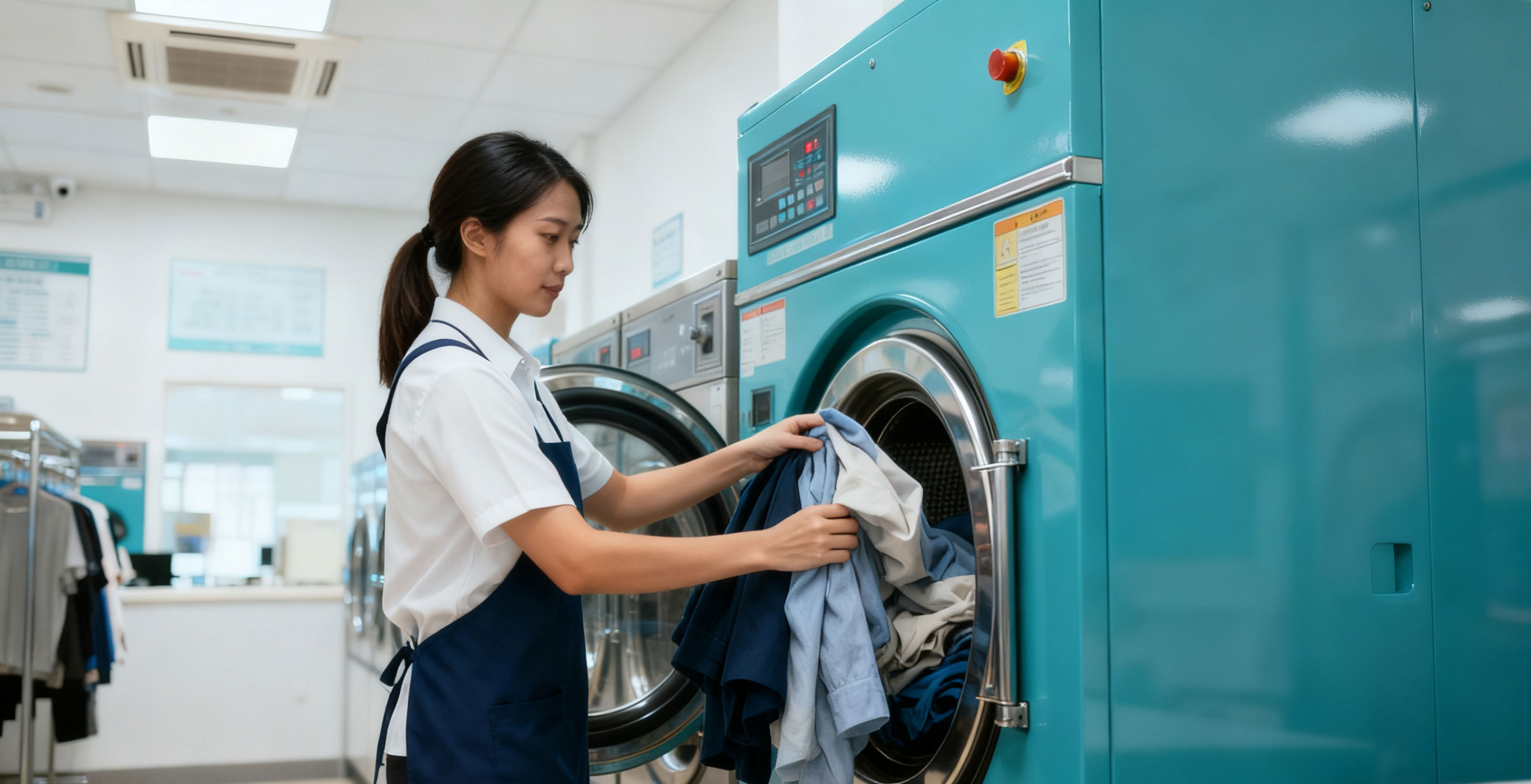 洗衣店干洗机投资回报率剖析，，选佛山鑫彩网稳赚