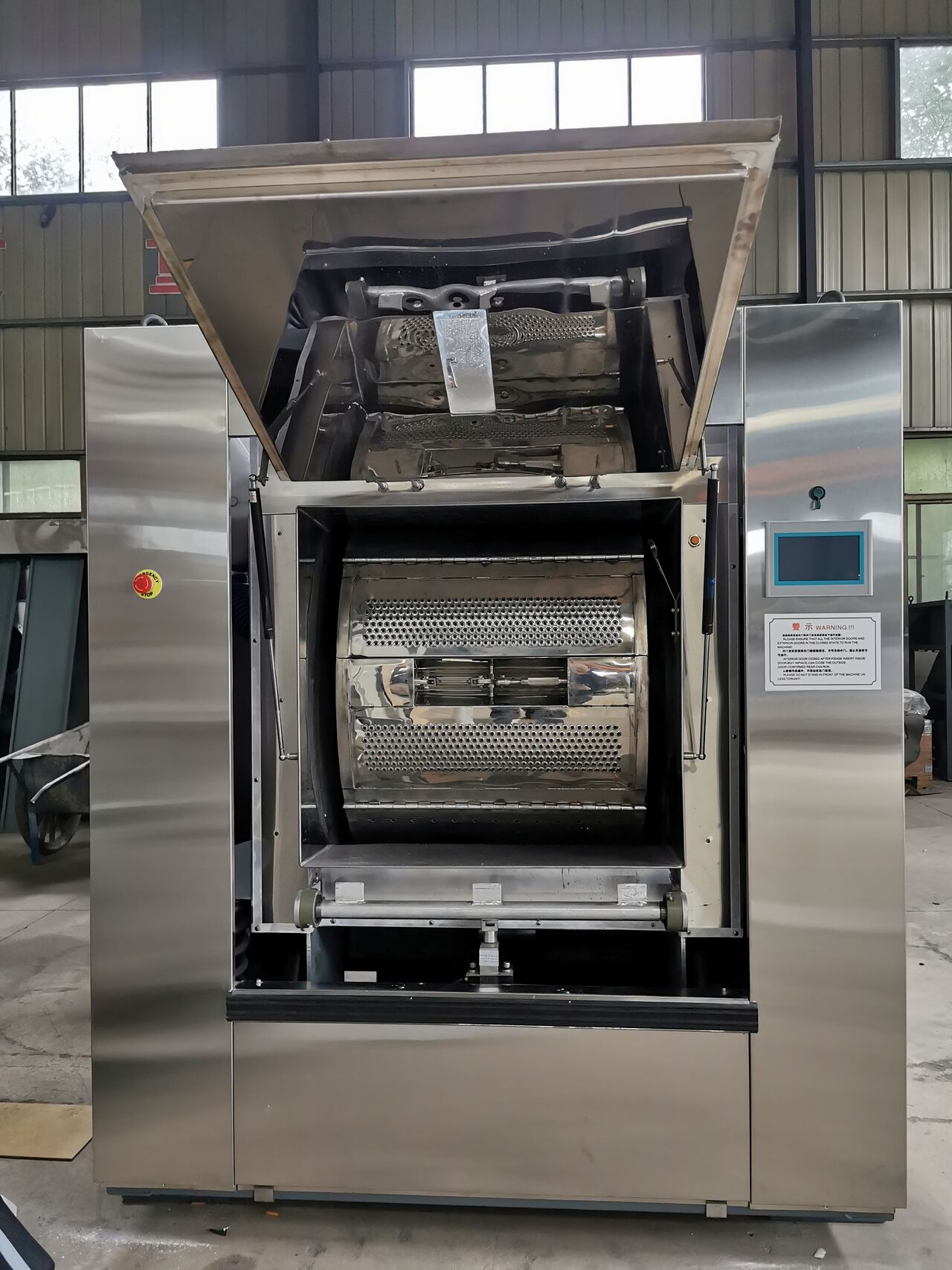 医院专用工业洗衣机选购要点：消毒达标 + 防交织污染，，这几点不可漏